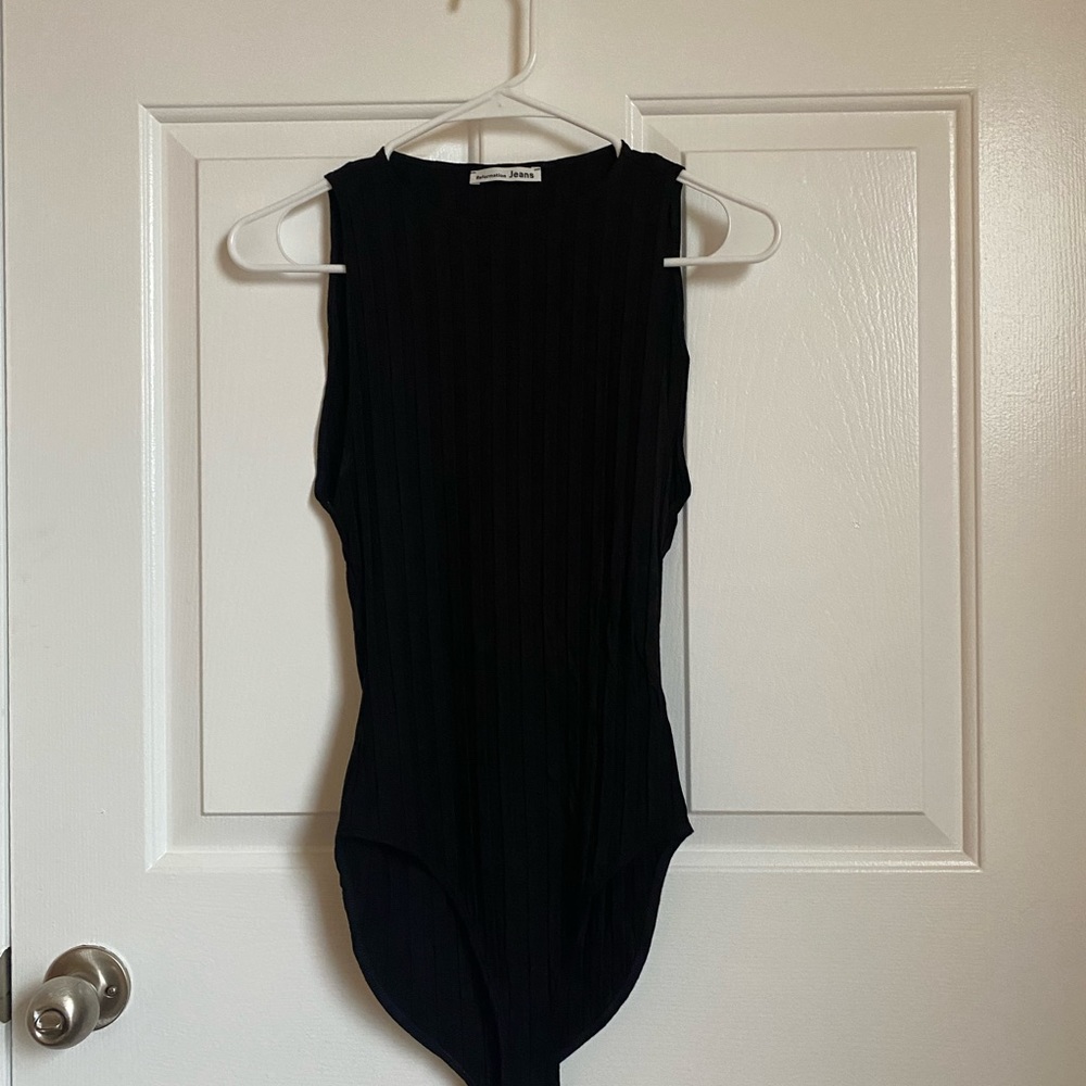 Black reformation bodysuit size Small